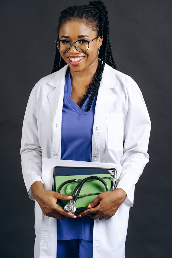Médecin avec stéthoscope